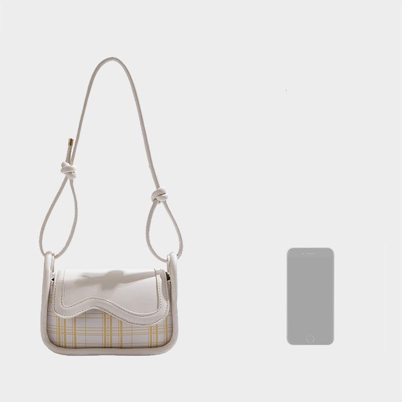 Fashion Personality White Ladies Satchel Bag - Trendha