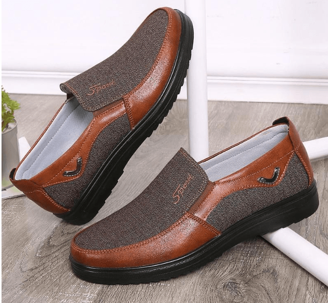Business Casual Soft-soled Feet Flat-soled Men's Shoes - Trendha
