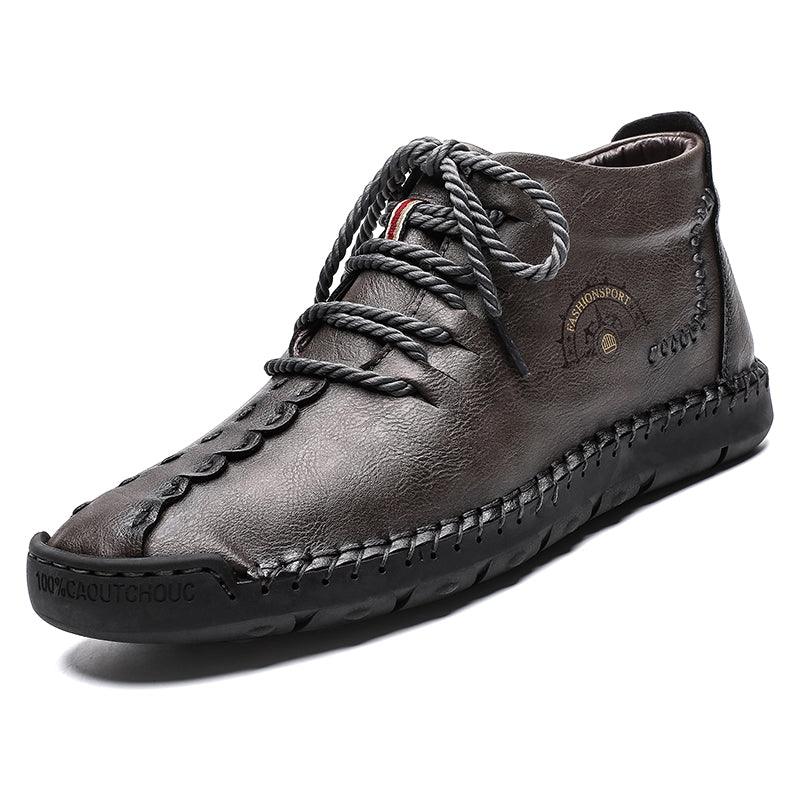 British lazy soft winter men's sports style cotton shoes - Trendha
