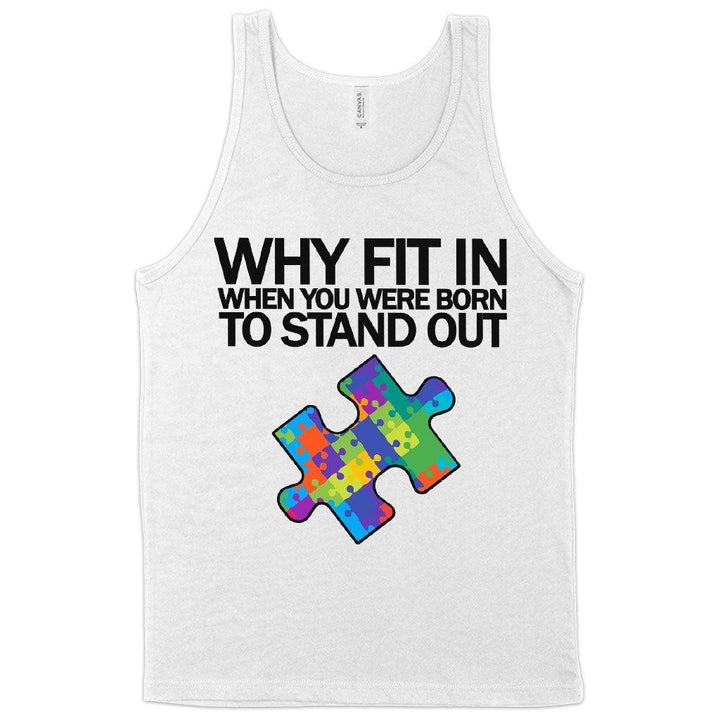 Autism Puzzle Tank - Autism Tank Ideas - Autism Awareness Tank - Trendha
