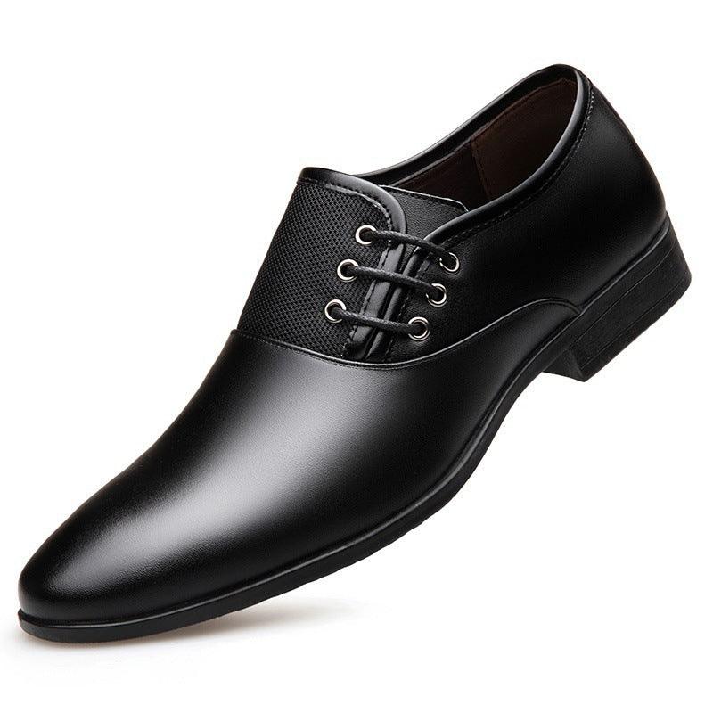 46 Leather Business 45 Formal Pointed Shoes - Professional Elegance for Men - Trendha
