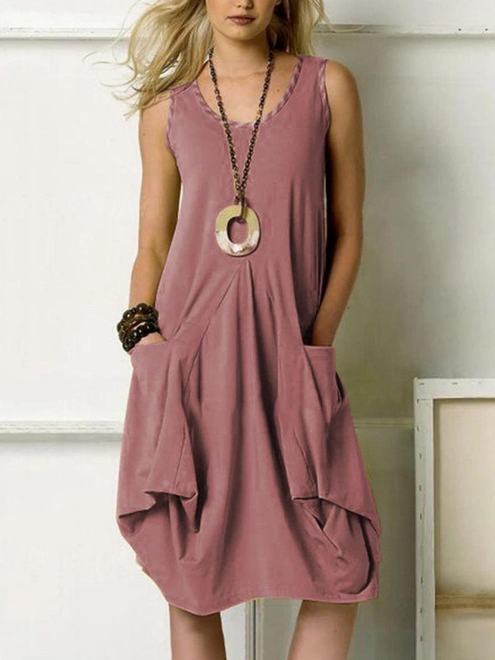 Irregular vest dress - Trendha