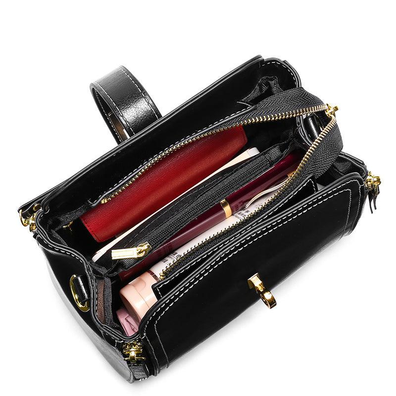 Fashion one-shoulder bucket bag - Trendha