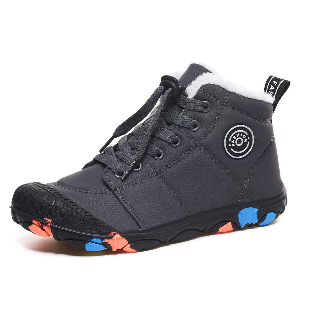 Fashion Winter Warm Kids Snow Boots Waterproof Unsex Round Toe Children Sneaker - Trendha