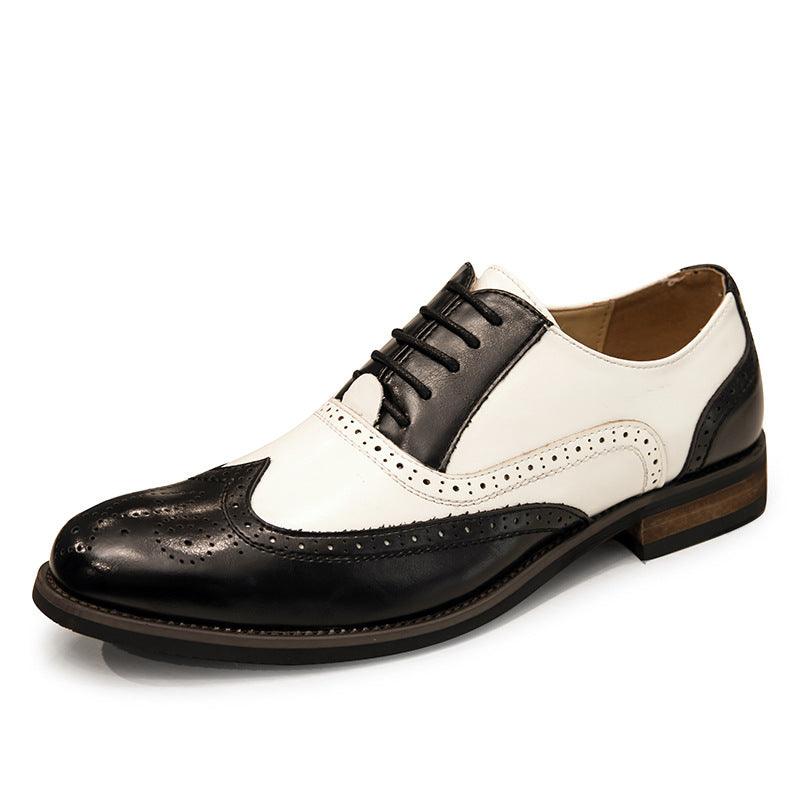 British Carved Men's Business Dress Shoes - Trendha