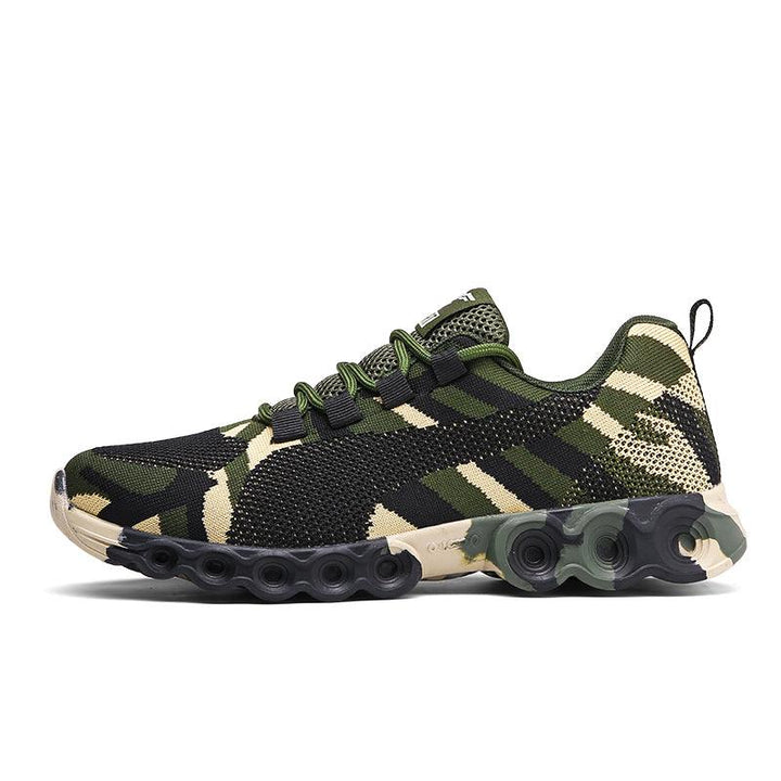Camouflage ultralight running shoes - Trendha