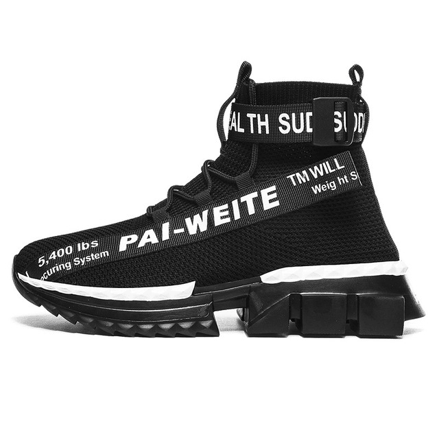 Increased Martin boots socks shoes - Trendha