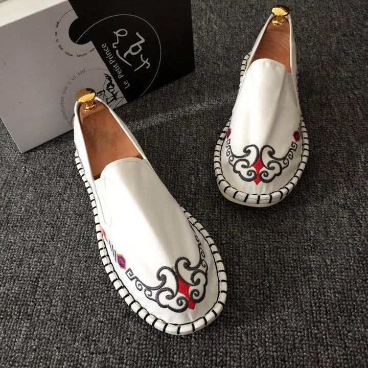 Men's And Women's Breathable Cloth Shoes Melaleuca Handmade Cloth Canvas Shoes Non-slip - Trendha