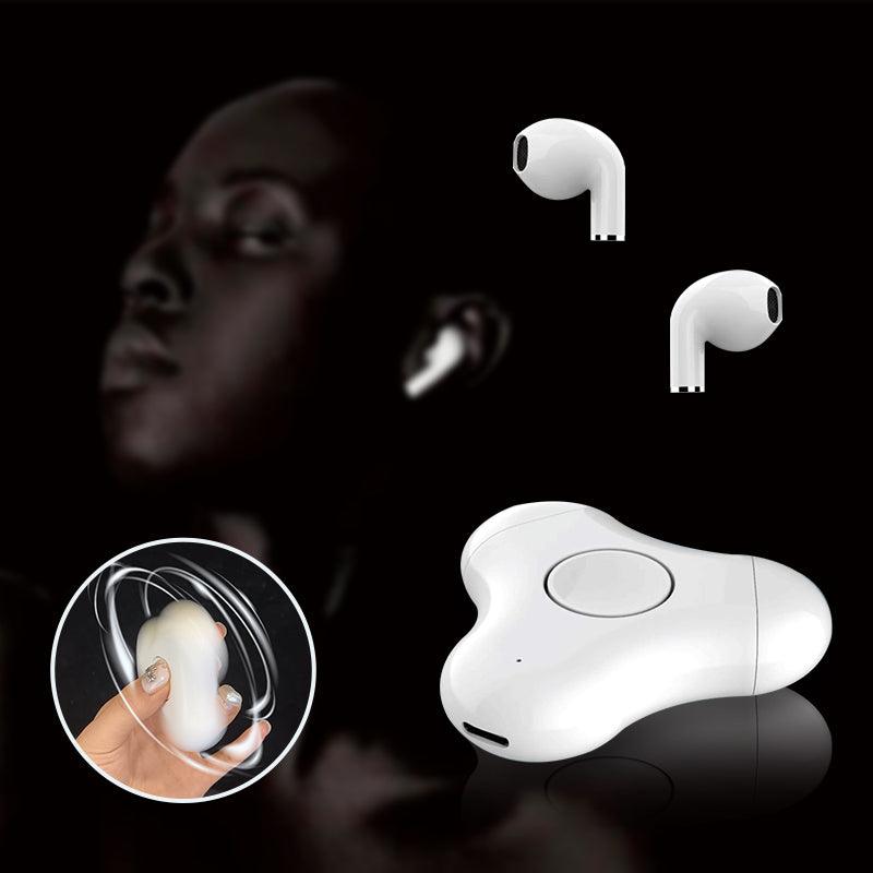 New Multi-Function Headset Fidget Spinner Bluetooth Fingertip Gyro In Ear Bluetooth Headset - Trendha