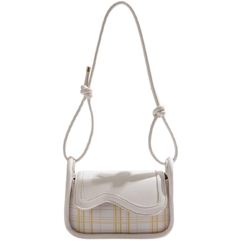 Fashion Personality White Ladies Satchel Bag - Trendha