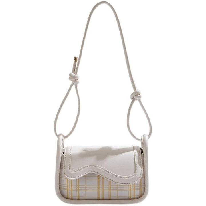 Fashion Personality White Ladies Satchel Bag - Trendha