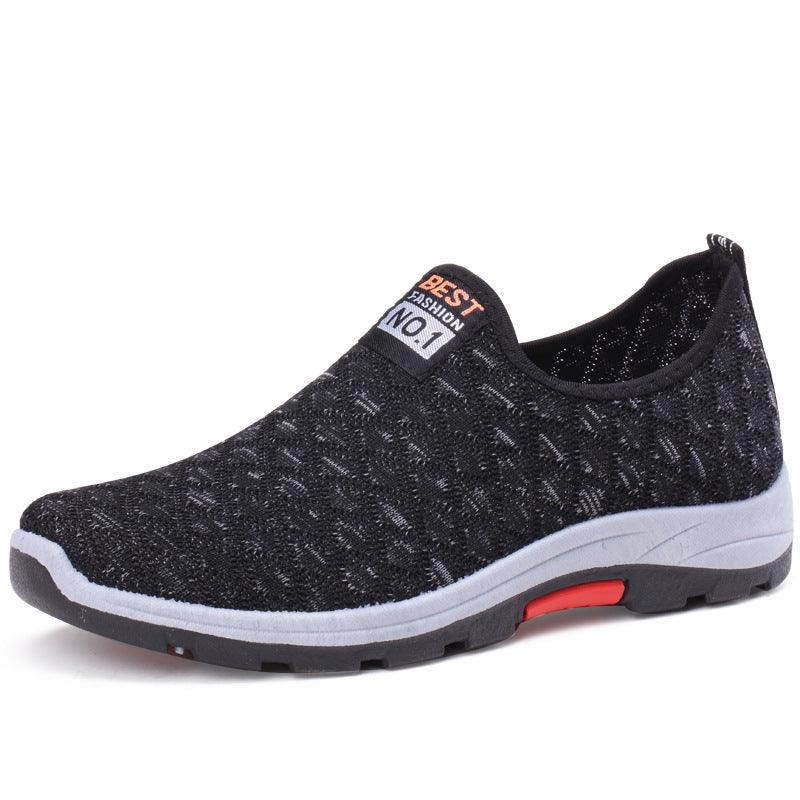 Men's Fashionable Breathable Sports And Leisure Mesh Shoes - Trendha