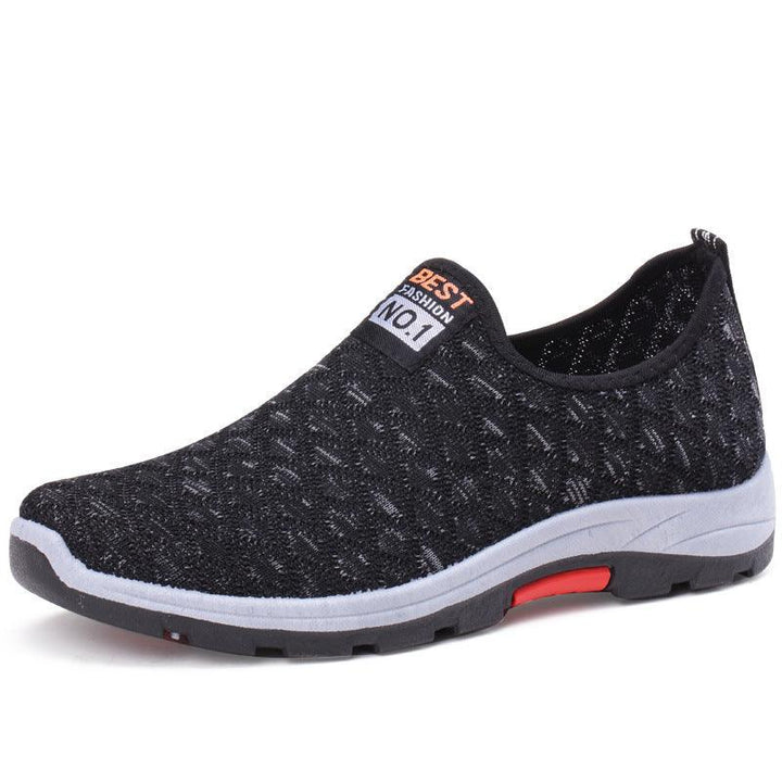 Men's Fashionable Breathable Sports And Leisure Mesh Shoes - Trendha