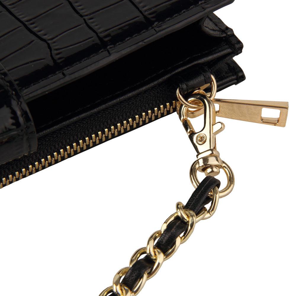 Small Fragrance Chain Bag Fashion Messenger Simple Solid Color - Trendha