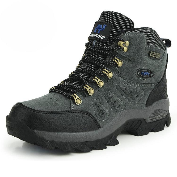Men's high top outdoor hiking shoes - Trendha