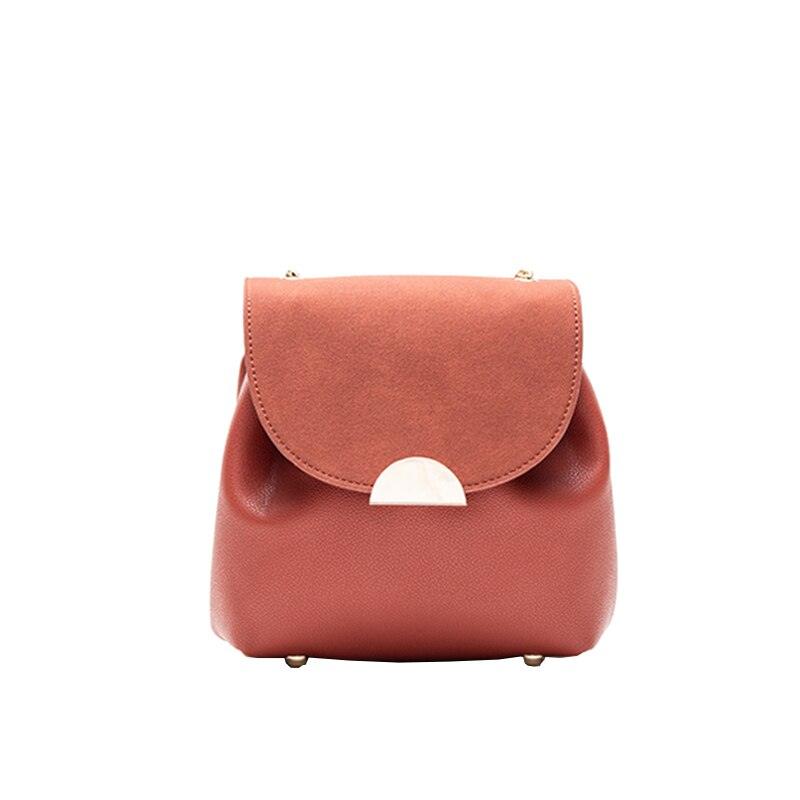 French Niche Design Chain Shoulder Messenger Bucket Bag - Trendha