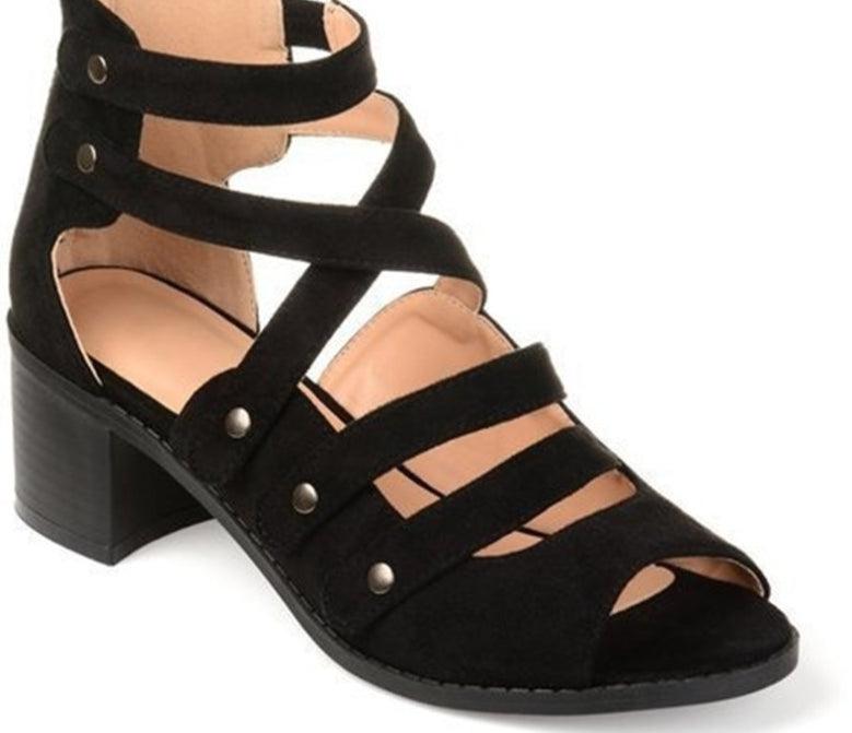 Oversized stud sandals - Trendha