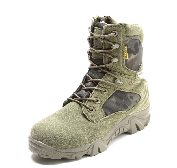 Outdoor military boots - Trendha
