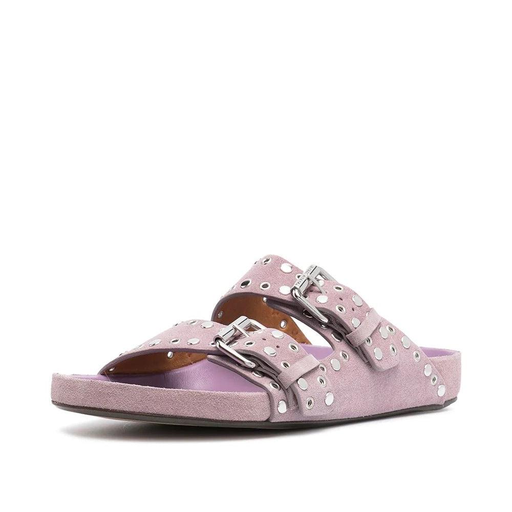 Platform Buckle Stud Ladies Sandals - Trendha