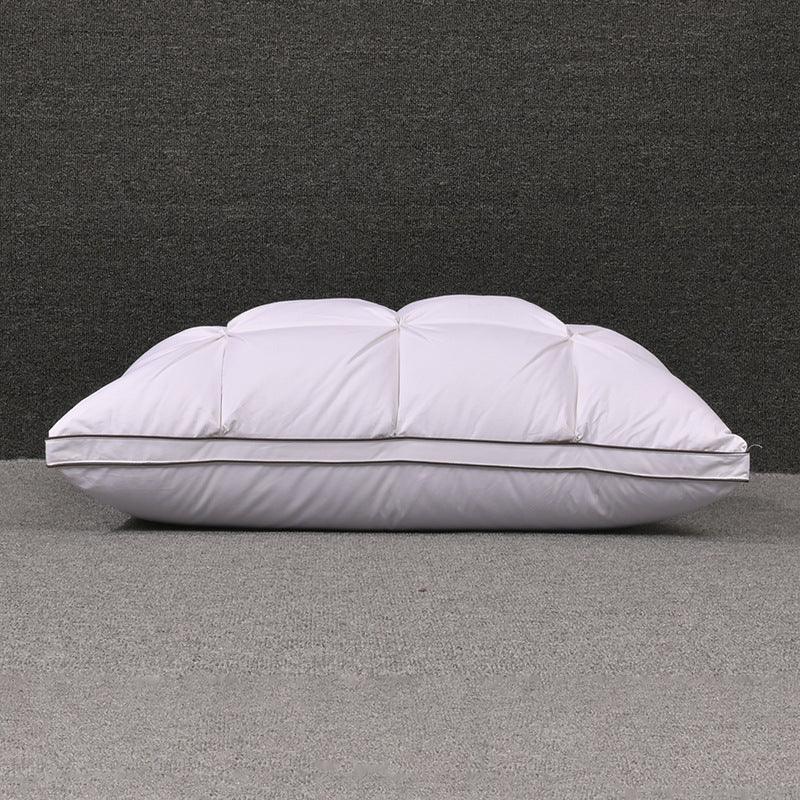 White Goose Down Pillow with Cotton Cover