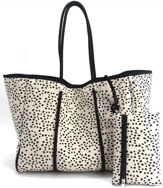 European And American Fashion Beach Bag Fashion Large-capacity Shoulder Bag Neoprene - Trendha