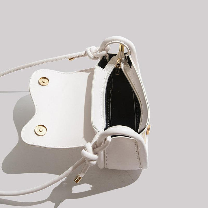 Fashion Personality White Ladies Satchel Bag - Trendha