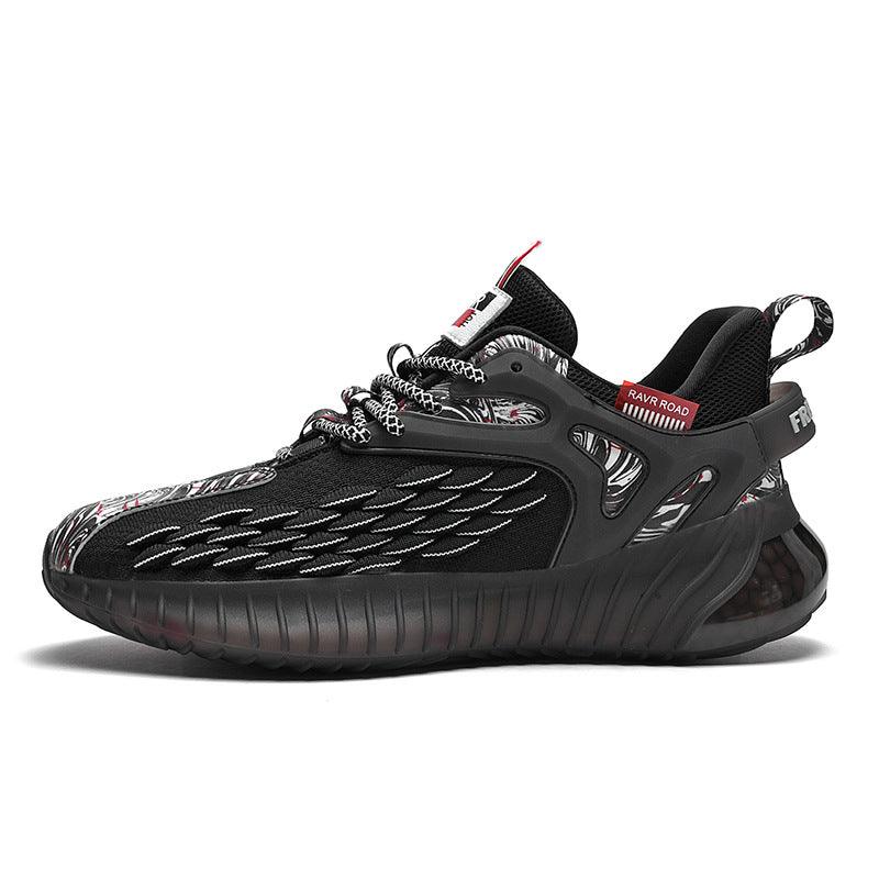 New Style Men's Shoes Fish Scale Net Coconut Shoes - Trendha