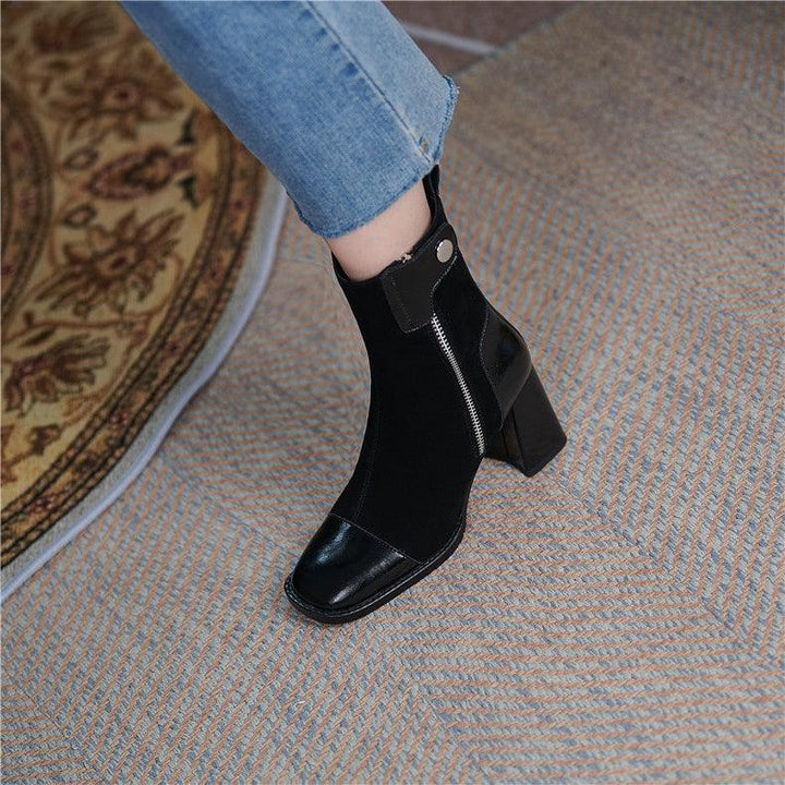 Fashion High Heel Martin Boots Fashion - Trendha