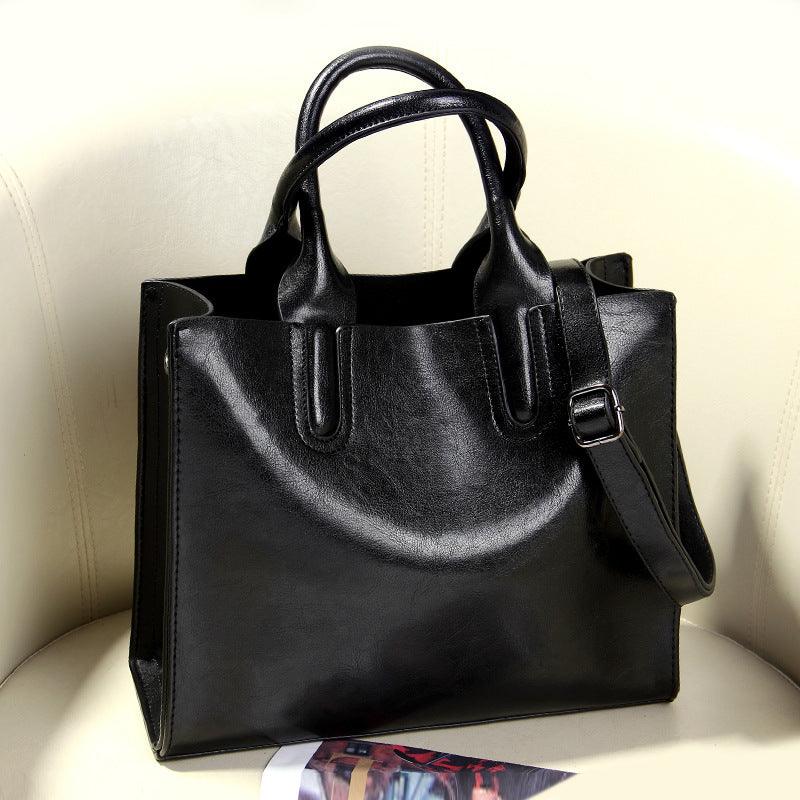 2021 new European style fashion handbag business lady handbag shoulder bag - Trendha