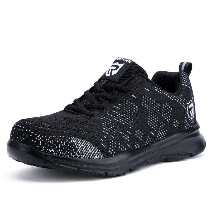 Labor Insurance Shoes Men's Breathable Lightweight Work Shoes - Trendha