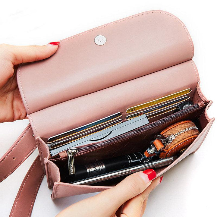 Adjustable shoulder bag ring crossbody bag - Trendha