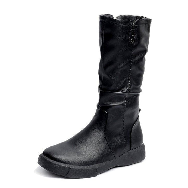 All-match non-slip middle boots - Trendha