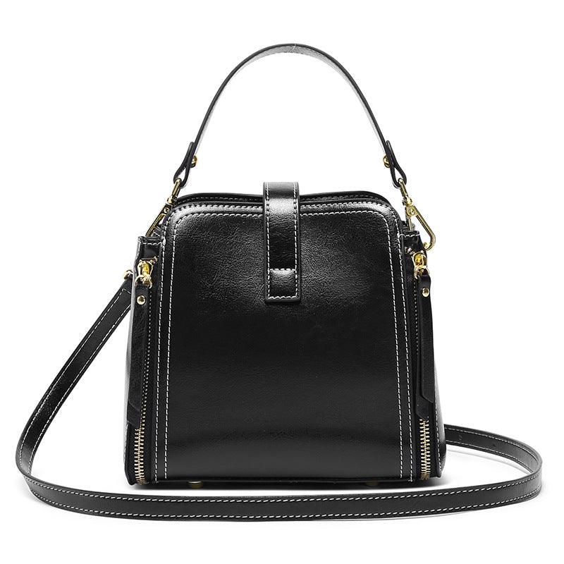 Fashion one-shoulder bucket bag - Trendha