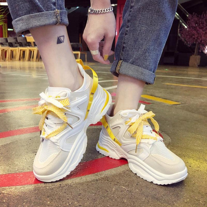 Mesh couple old shoes - Trendha