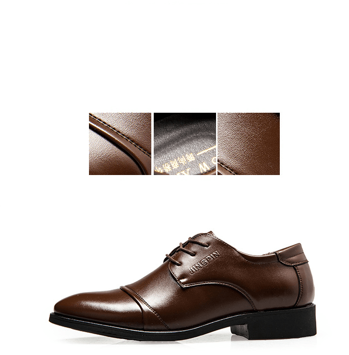 Casual All-match Men's Business Dress Shoes | Comfortable and Stylish Men's Footwear - Trendha