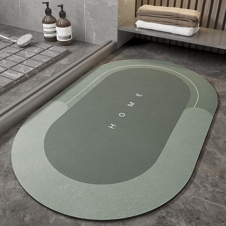 Cushion Cushion Bathroom Sliding Door Floor Bathroom Foot Mat - Trendha