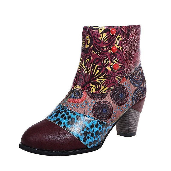 Bohemian Women's Martin Boots National Style - Trendha