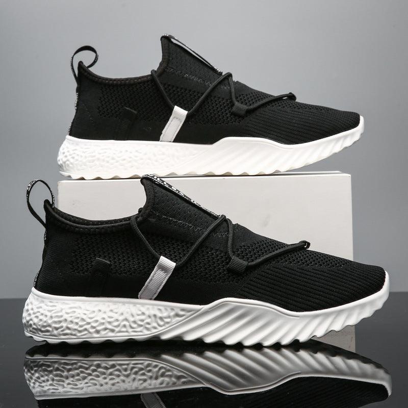 High Elastic Fly Woven Sports Men's Fly Woven Breathable Casual Shoes - Trendha