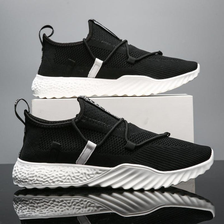 High Elastic Fly Woven Sports Men's Fly Woven Breathable Casual Shoes - Trendha