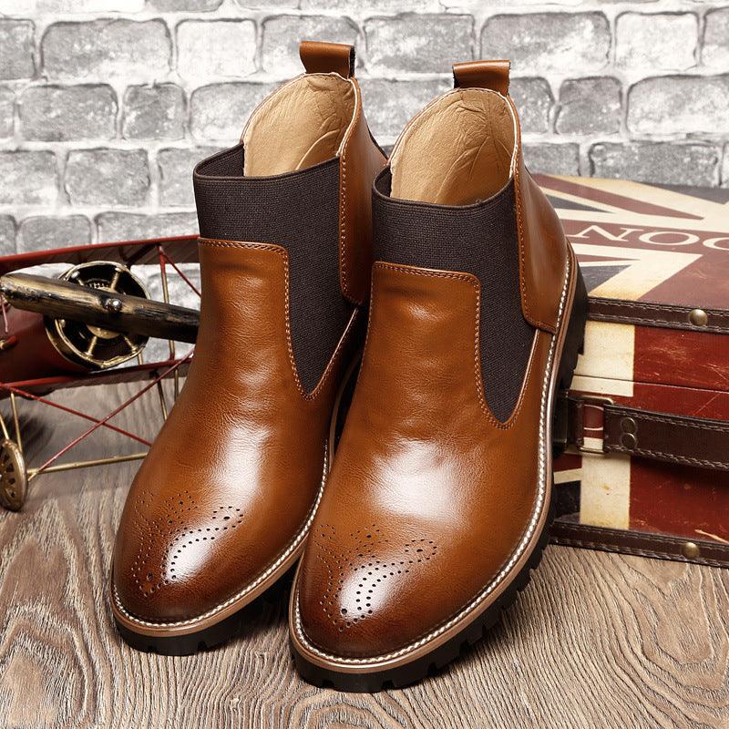 Fashion Big Size High Top Martin Boots Men - Trendha