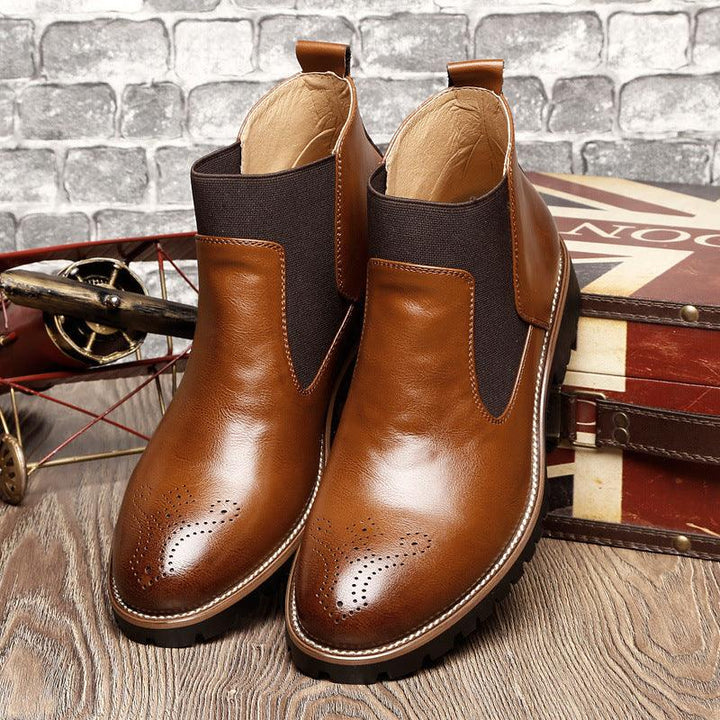 Fashion Big Size High Top Martin Boots Men - Trendha