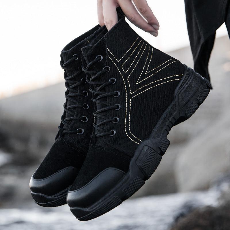 British Style Tooling Retro All-match Outdoor Sports And Leisure Martin Boots - Trendha