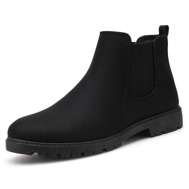 PU face men's Martin boots - Trendha