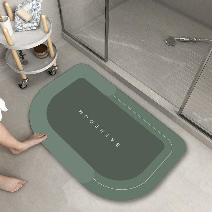Cushion Cushion Bathroom Sliding Door Floor Bathroom Foot Mat - Trendha