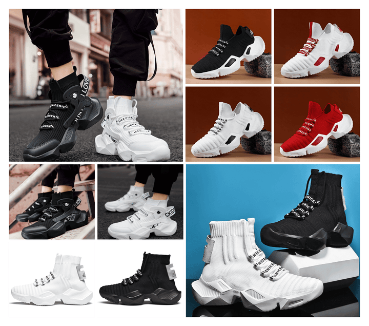 Net red socks shoes old shoes sneakers men - Trendha