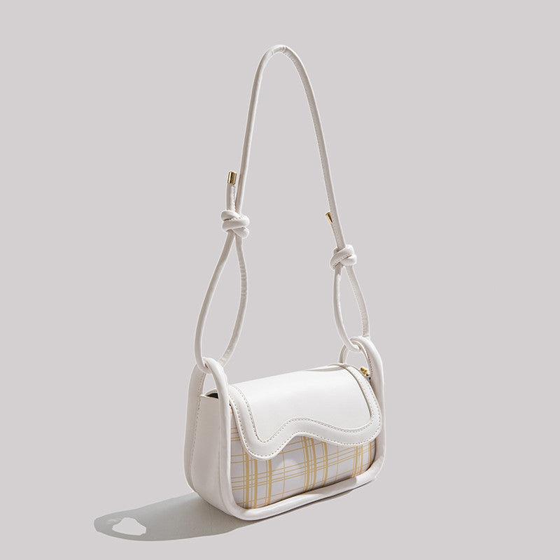 Fashion Personality White Ladies Satchel Bag - Trendha