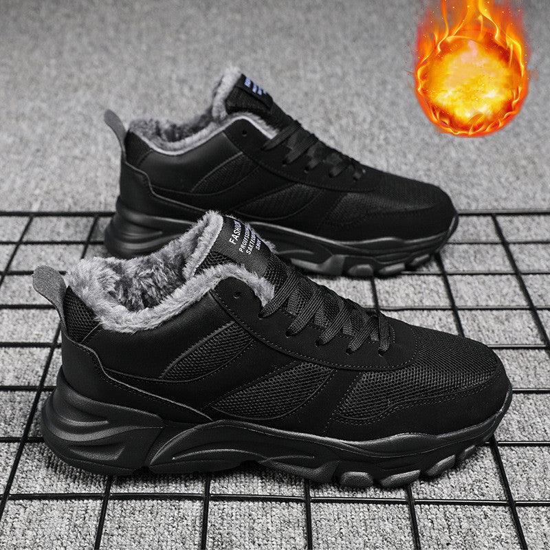 New Style Large Size Outdoor Sports Men's Cotton Shoes - Trendha