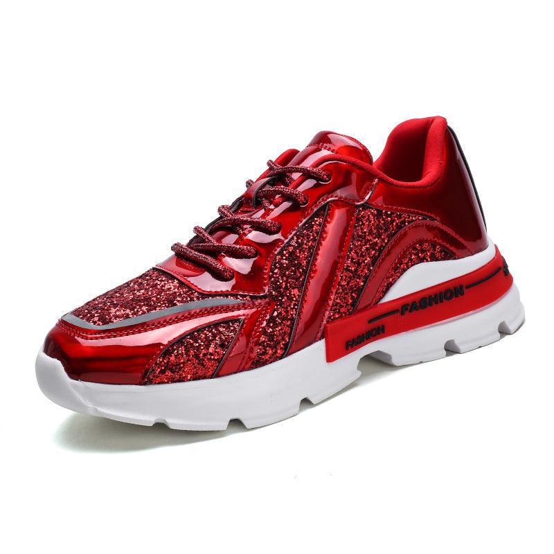 Korean Version Of The Thick Soled Inner Heightening Casual Shoes - Trendha
