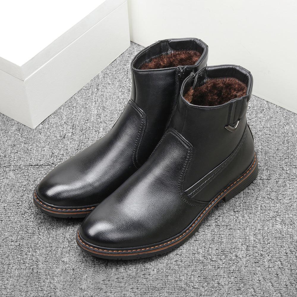 Retro Plush men's Boots - Trendha