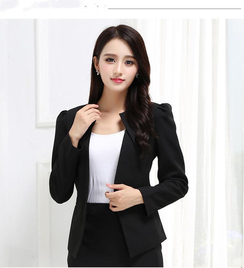 Spring And Autumn Elegant Slim Short Slim Suit Jacket - Trendha